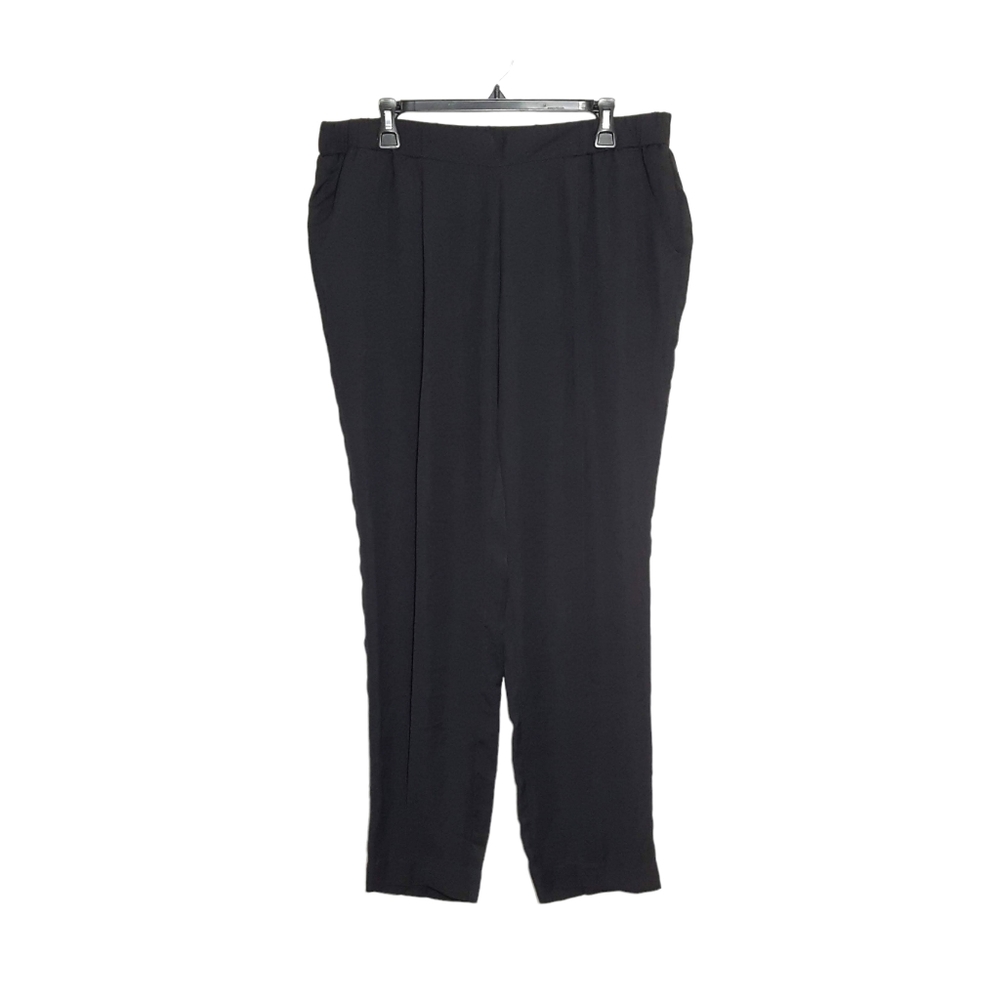 Worthington | straight leg slim fit pull on semisheer pants L